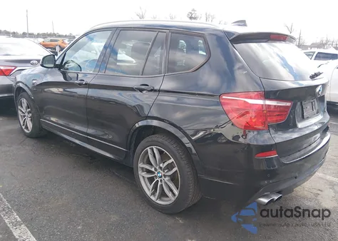 2017 BMW X3 xDrive28I из США, поврежденный, VIN 5UXWX9C53H0T04354
